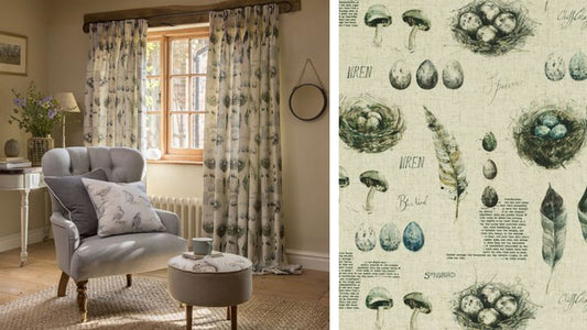 New for Spring, the Studio G Countryside Collection by Clarke & Clarke Fabrics