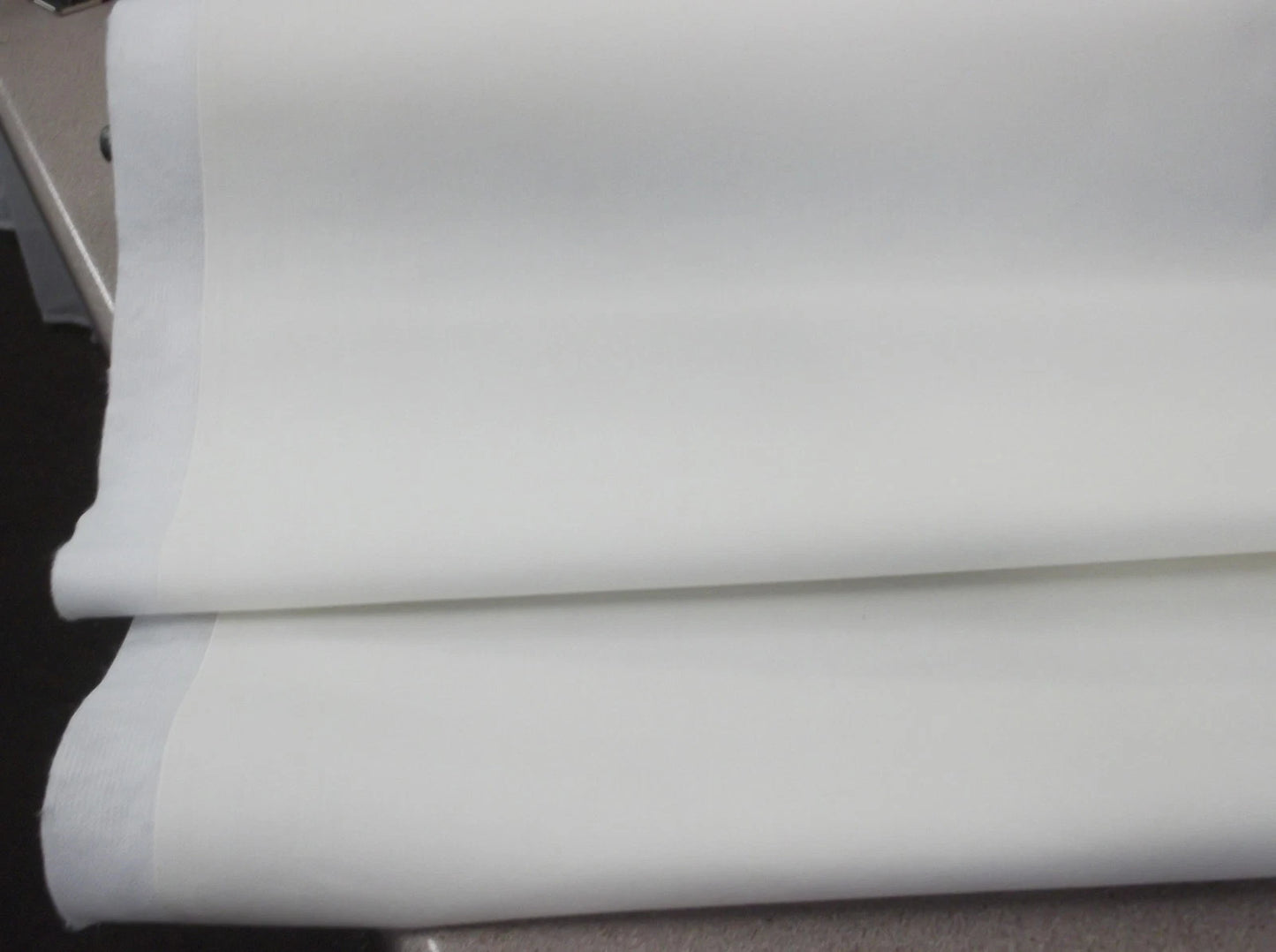 Polycotton Bonded Curtain Lining 2 Fold 54" Wide Ivory Evans Textiles