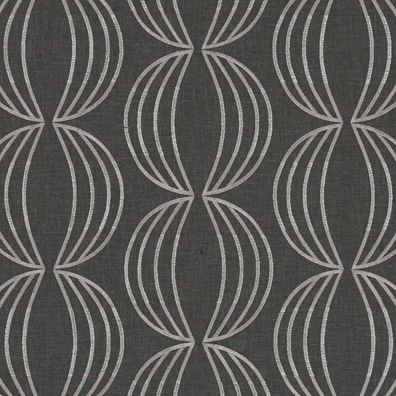 Clarke & Clarke Carraway Charcoal