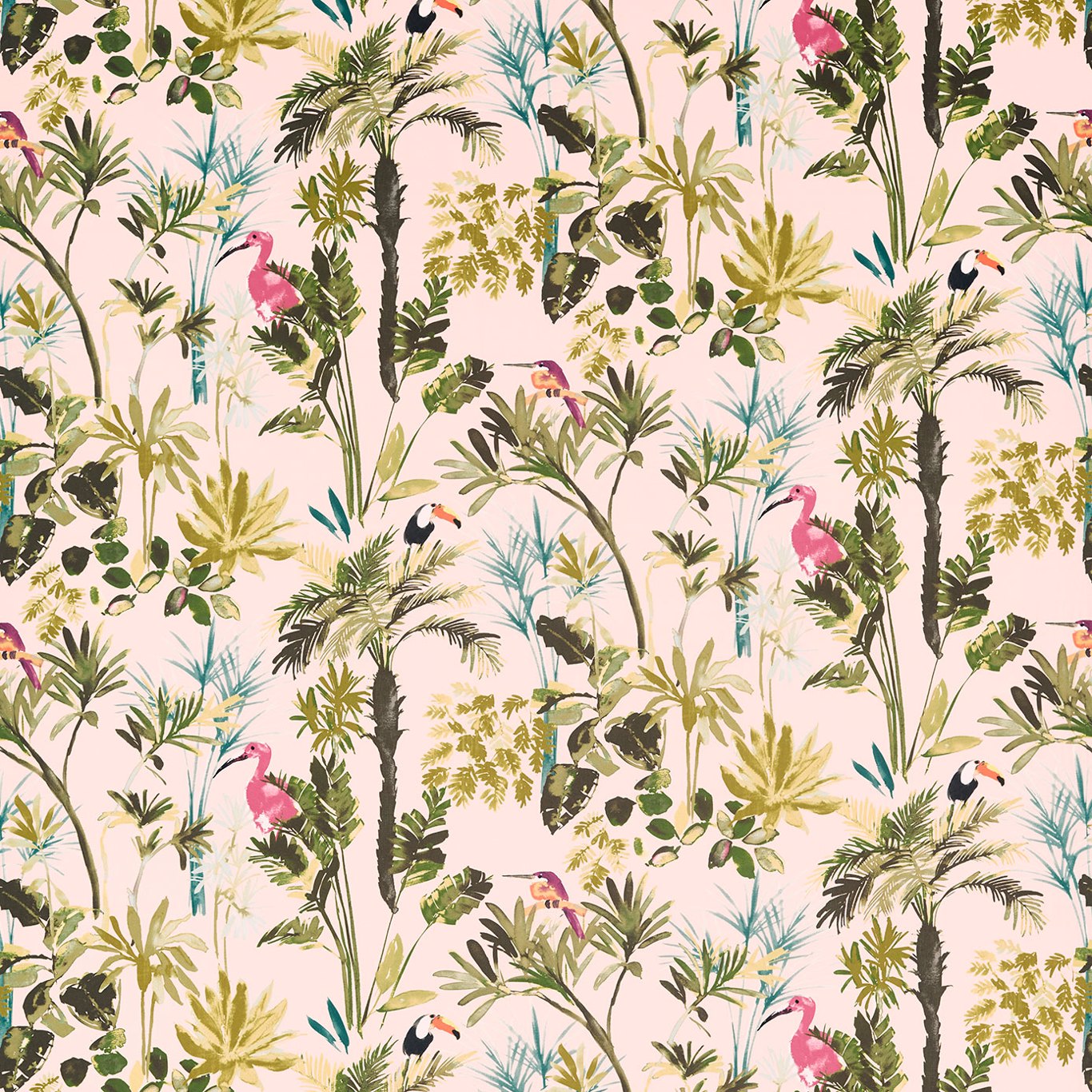Palm Blush Velvet