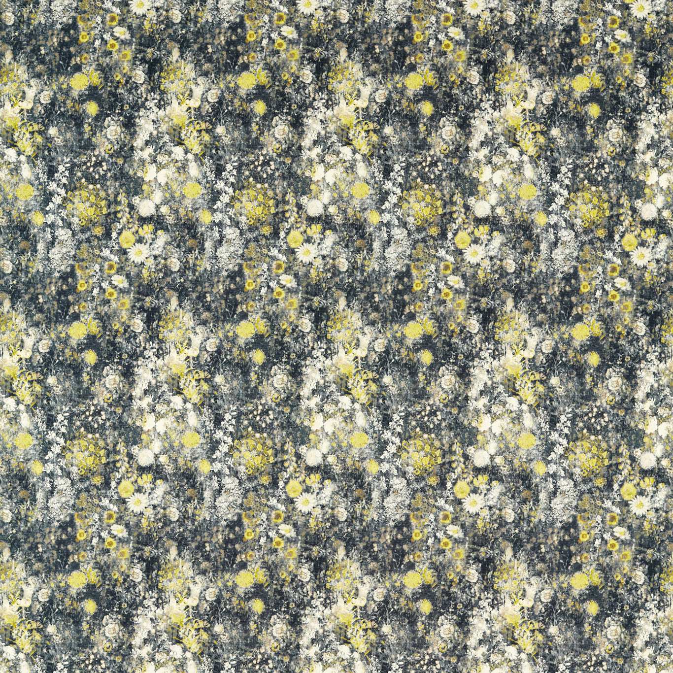 Rosedene Charcoal/Chartreuse