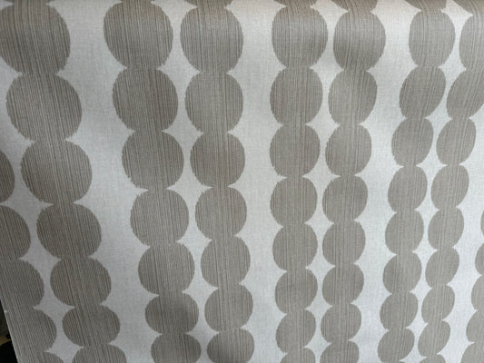 Beige and Cream PVC Wipe Clean Tablecloth