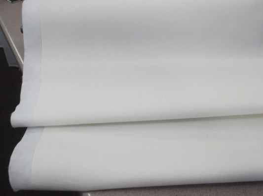 Polycotton Bonded Curtain Lining 2 Fold 54" Wide Ivory Evans Textiles
