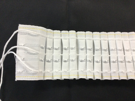 D51 3"  Woven Pockets Pencil Pleat Tape