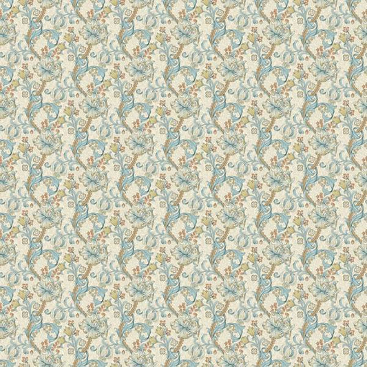 Golden Lily Linen/Teal