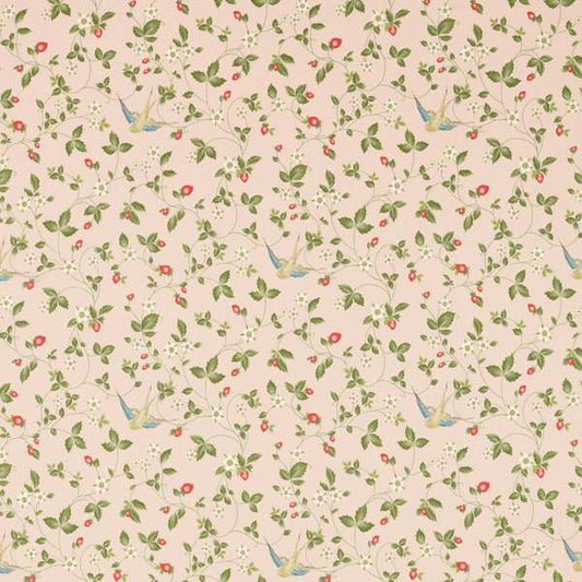 Wild Strawberry Blush Linen