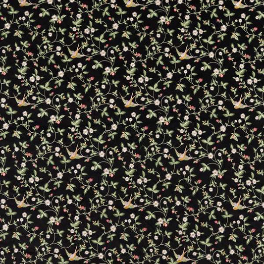 Wild Strawberry Noir Embroidery